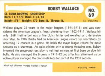 1980-87 SSPC HOF #69 Bobby Wallace Back