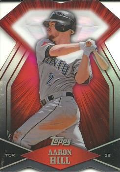 2011 Topps - Diamond Die Cut #DDC-3 Aaron Hill Front