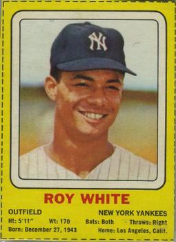 1969 Transogram Statues Cards #NNO Roy White Front