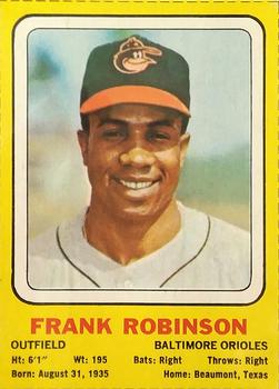 1970 Transogram Statues Cards #NNO Frank Robinson Front