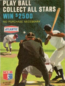 1968 Atlantic Oil Play Ball Contest Cards #NNO Orlando Cepeda Back