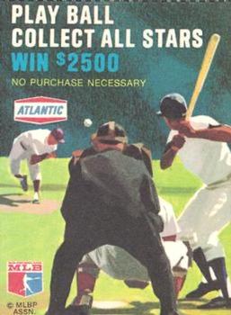 1968 Atlantic Oil Play Ball Contest Cards #NNO Dean Chance Back