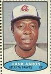 1974 Topps Stamps #NNO Hank Aaron Front
