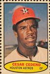 1974 Topps Stamps #NNO Cesar Cedeno Front