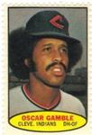 1974 Topps Stamps #NNO Oscar Gamble Front