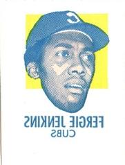 1971 Topps Tattoos #NNO Fergie Jenkins Front