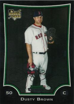 2009 Bowman Draft Picks & Prospects - Chrome #BDP32 Dusty Brown Front