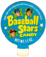 1970 Topps Candy Lid #NNO Hank Aaron Back