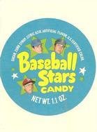 1970 Topps Candy Lid #NNO Reggie Jackson Back
