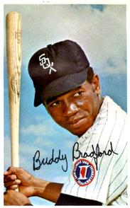 1969-70 MLB/MLBPA Baseball Stars Photostamps #NNO Buddy Bradford Front