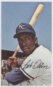 1969-70 MLB/MLBPA Baseball Stars Photostamps #NNO Bob Oliver Front