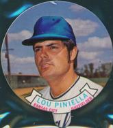 1972 Topps Candy Lids Test #NNO Lou Piniella Front