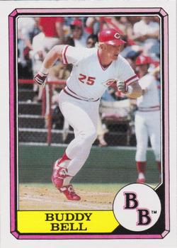 1987 Topps Boardwalk and Baseball #21 Buddy Bell Front