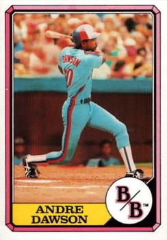 1987 Topps Boardwalk and Baseball #10 Andre Dawson Front