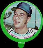 1973 Topps Candy Lids #NNO Amos Otis Front