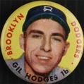 1956 Topps Pins #NNO Gil Hodges Front