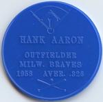 1959 Armour Coins #NNO Hank Aaron Back