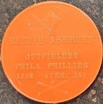 1959 Armour Coins #NNO Richie Ashburn Back