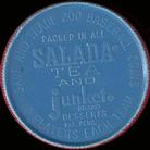 1962 Salada/Junket Coins #215 Duke Snider Back