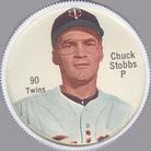 1962 Salada/Junket Coins #90 Chuck Stobbs Front