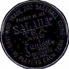 1962 Salada/Junket Coins #173 Joe Cunningham Back
