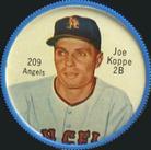 1962 Salada/Junket Coins #209 Joe Koppe Front