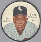 1962 Salada/Junket Coins #214 Floyd Robinson Front