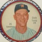 1962 Shirriff Coins #35 Dale Long Front