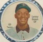 1962 Shirriff Coins #69 Lenny Green Front