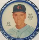 1962 Shirriff Coins #108 Bob Lillis Front