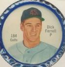 1962 Shirriff Coins #184 Dick Farrell Front