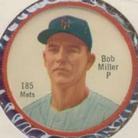 1962 Shirriff Coins #185 Bob Miller Front