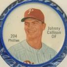 1962 Shirriff Coins #204 Johnny Callison Front