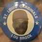 1969 MLB Player Pins #NNO Lou Brock Front