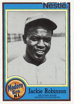 1987 Topps Nestle All Time Dream Team #24 Jackie Robinson Front