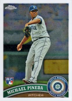 2011 Topps Chrome #174 Michael Pineda Front