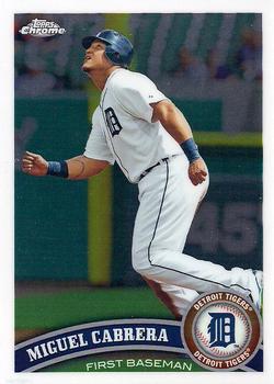 2011 Topps Chrome #30 Miguel Cabrera Front