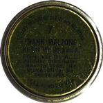 1964 Topps - Coins #7 Frank Malzone Back