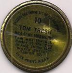 1964 Topps - Coins #10 Tom Tresh Back
