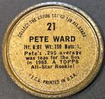 1964 Topps - Coins #21 Pete Ward Back