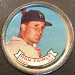 1964 Topps - Coins #54 Ron Fairly Front