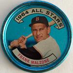 1964 Topps - Coins #126 Frank Malzone Front