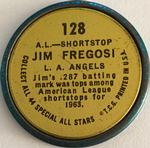1964 Topps - Coins #128 Jim Fregosi Back