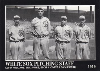 1994 Conlon Collection TSN #1041 1919 White Sox Pitchers (Lefty Williams / Bill James / Eddie Cicotte / Dickie Kerr) Front