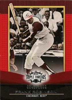 2011 Topps Triple Threads #63 Frank Robinson Front