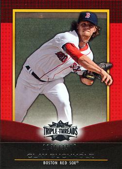 2011 Topps Triple Threads #93 Clay Buchholz Front
