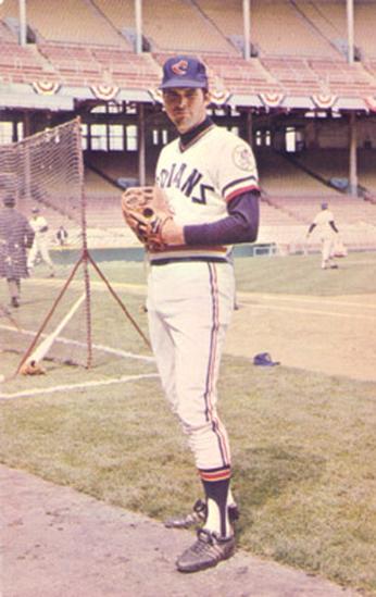 1973 Cleveland Indians Postcards #NNO Dick Tidrow Front