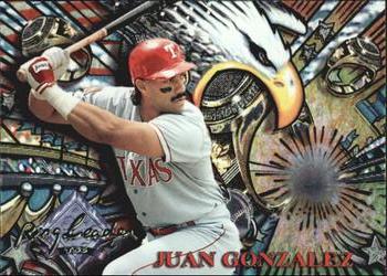 1995 Stadium Club - Ring Leaders #23 Juan Gonzalez Front