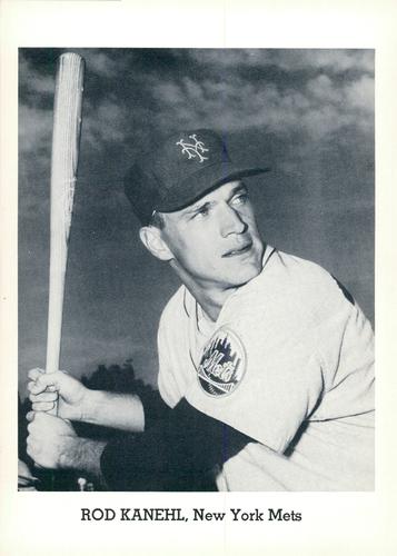 1963 Jay Publishing New York Mets #NNO Rod Kanehl Front