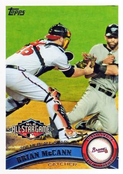 2011 Topps Update #US4 Brian McCann Front